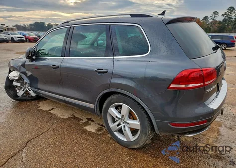 2011 Volkswagen Touareg V6 Tdi из США, поврежденный, VIN WVGFK9BP5BD006791